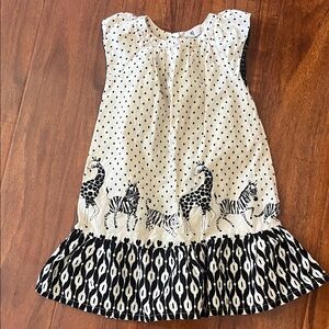 H&M Polka Dot Safari Print Kids Dress